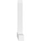 Ekena Millwork Portland Architectural Grade PVC Gable Bracket, 48"W x 32"H x 4"D x 4"F, 16/12 Pitch GBP048X32X0404POR00 - alternate 5